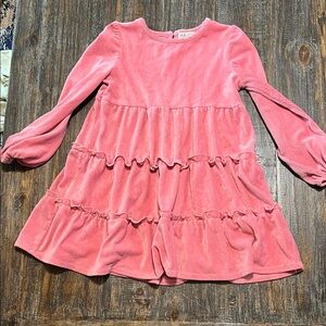 Charming Pink Ruffle Dress for Kids